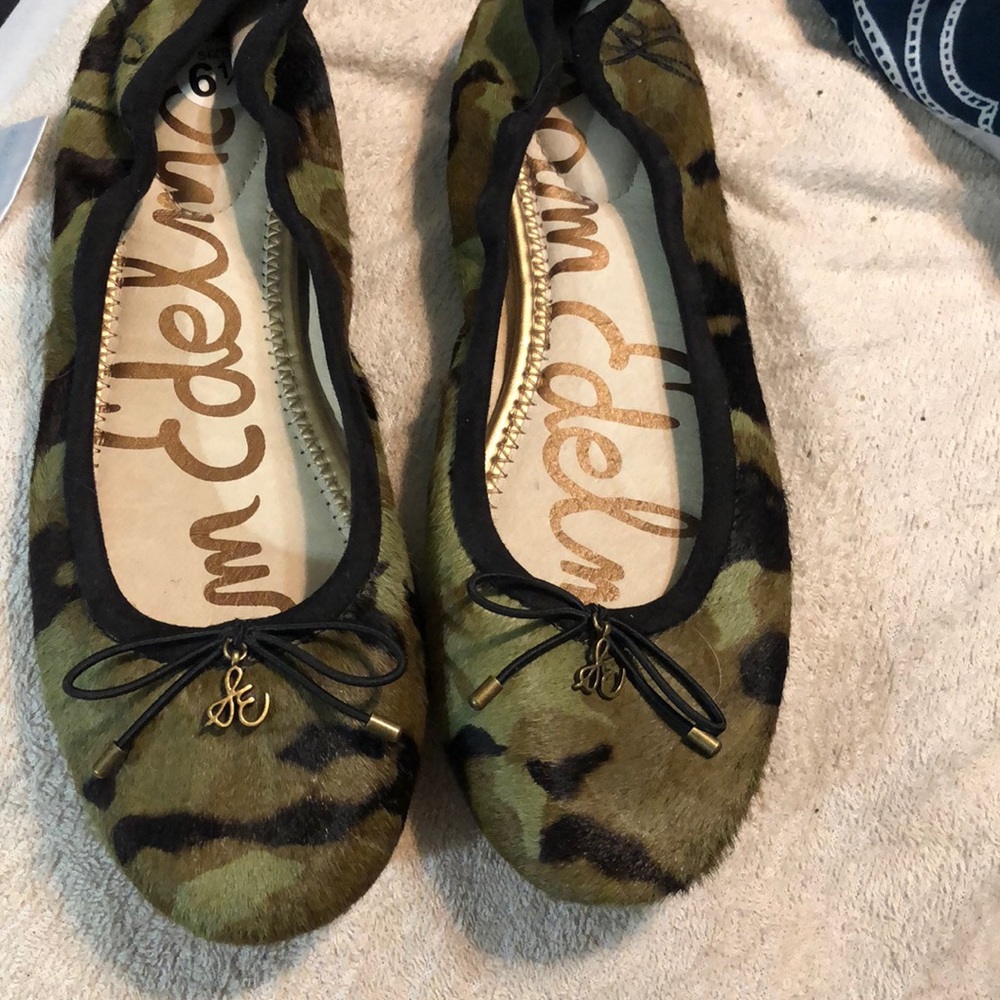 Camo Felicia SAM EDELMAN Ballet Flats